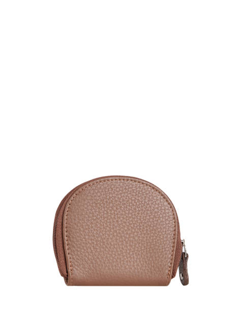 Portemonnee Caviar Leder Crinkles Bruin caviar 14291 ander zicht 2