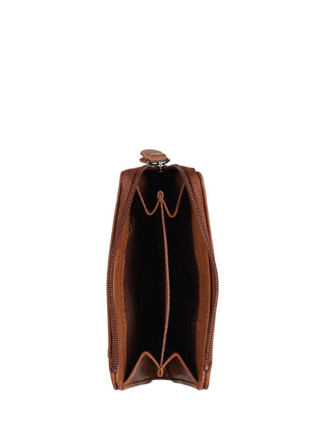 Portemonnee Arthur Johany Leder Arthur & aston Bruin johany 946 ander zicht 1