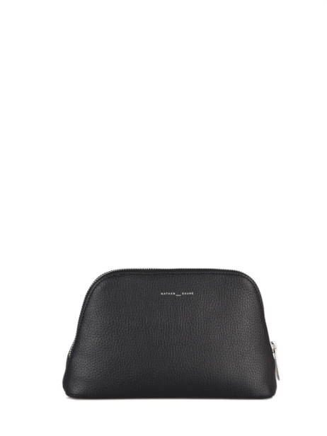 Etui Met Rits Leder Nathan baume Zwart nathan 93780 ander zicht 2