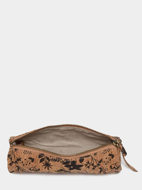 Etui Woomen Beige coquelicot WCOL92 ander zicht 1