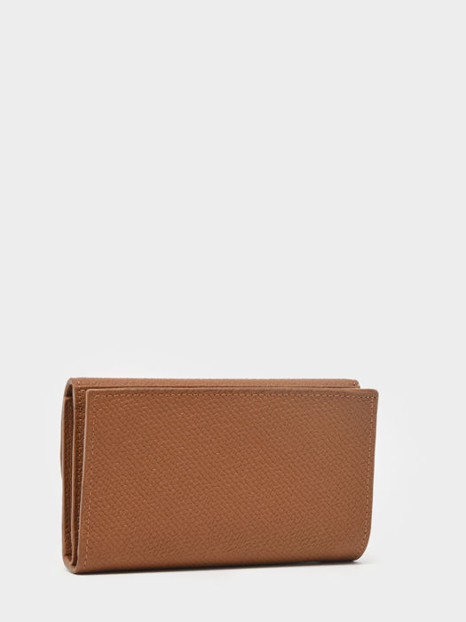 Longchamp Roseau Portefeuille Bruin