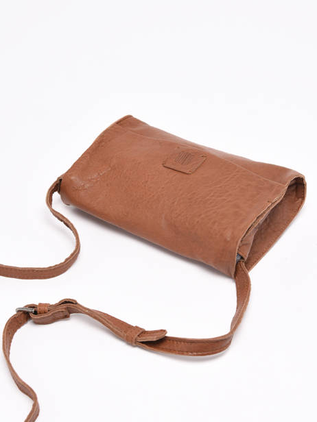 Cross Body Tas Natural Leder Biba Bruin natural CHR3L ander zicht 1