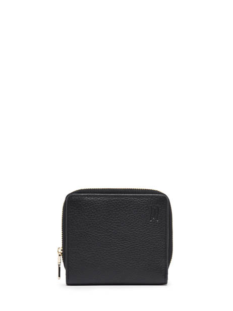 Portefeuille Leder Crinkles Zwart caviar 14250