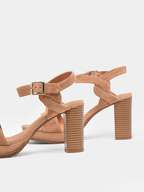 Sandalen Met Hak Jain Uit Leder Mam'zelle Bruin women CSG1H03 ander zicht 1