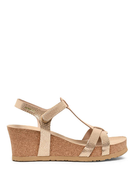 Sandalen Liviane Havana Uit Leder Mephisto Veelkleurig women P5141929