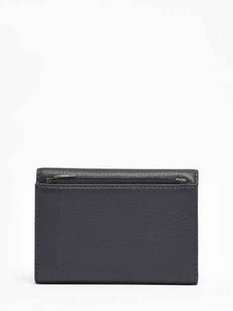 Portefeuille Leder Yves renard Blauw foulonne QBAA3028 ander zicht 2