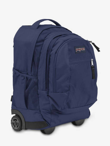 Rugzak Op Wieltjes 2 Compartimenten Jansport Blauw back to school EA5BAL ander zicht 1